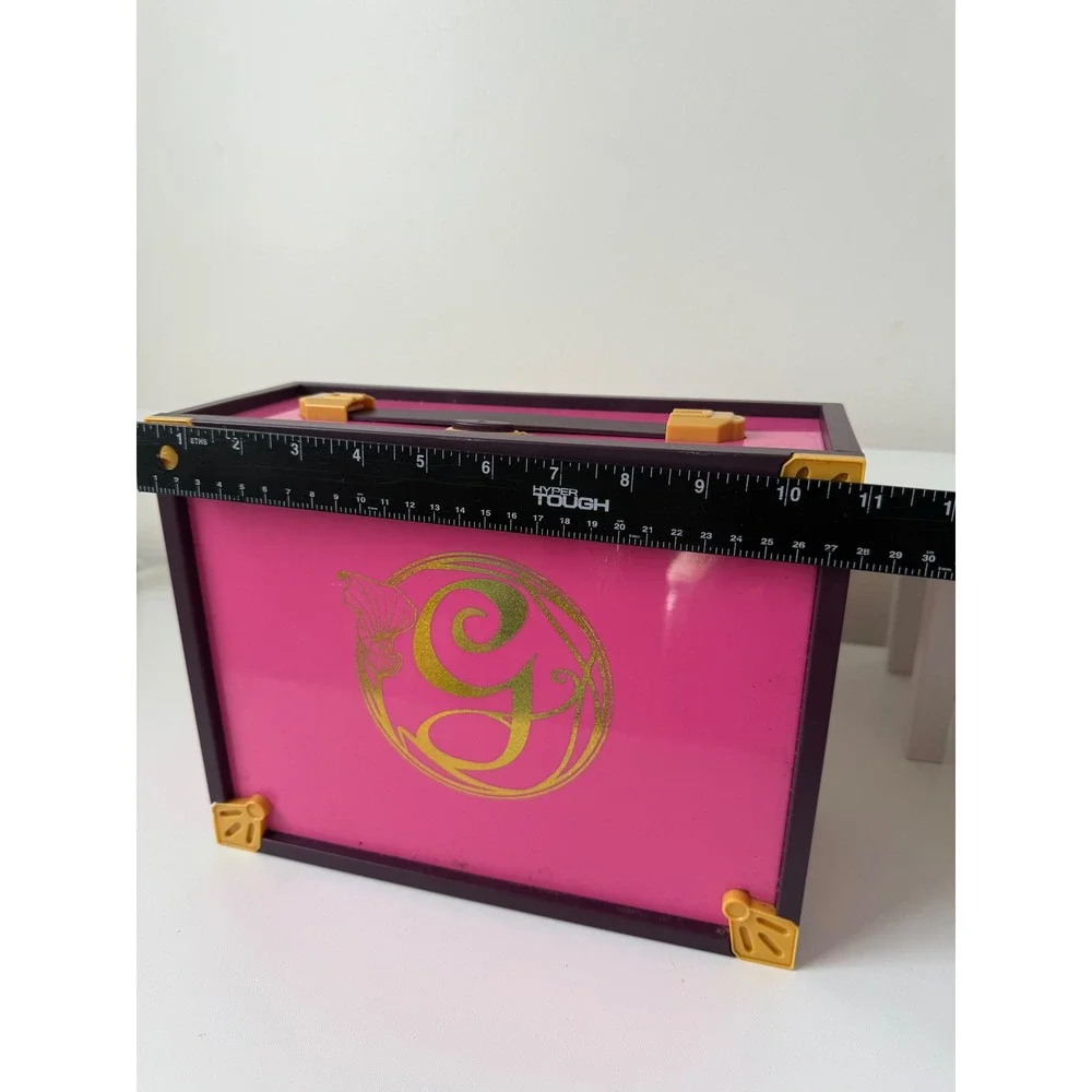 Wicked Movie Glinda Jewelry Box eKids Pink Trunk with Beads WK-327.EEv25MR